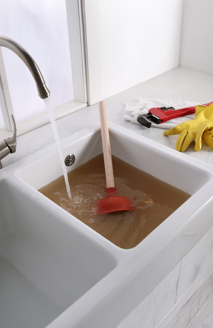 Upchatý odtok - Realclean krtkovanie a čistenie